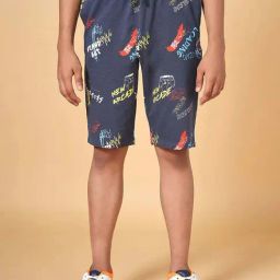 Coolsters by Pantaloons Kids Navy Cotton Printed Shorts-picture-49