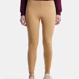 Jockey Beige Slim Fit Leggings-image-28