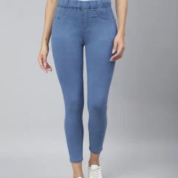 Tales & Stories Blue Skinny Fit Jeggings-image-49