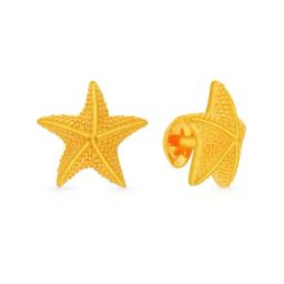 Malabar Gold and Diamonds 22k Yellow Gold Earrings for Women-picture-40