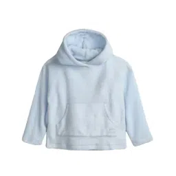 Cherry Crumble By Nitt Hyman Kids Blue Solid Hoodie-image-64