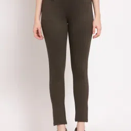 Westwood Olive Skinny Fit Jeggings-image-76
