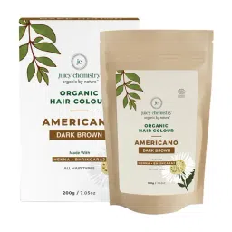 Juicy Chemistry Natural Organic Dark Brown Hair Colour in Americano - 200 gm-44
