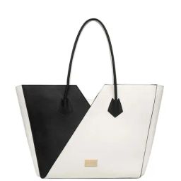 KLEIO White Solid Medium Tote Handbag-44