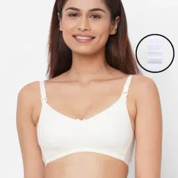 Inner Sense White Full Coverage Maternity Bra-image-5