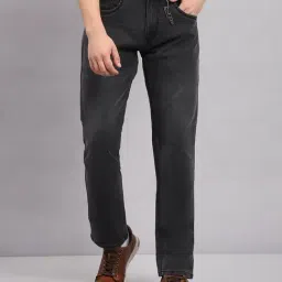 Monte Carlo Grey Straight Fit Jeans-image-82