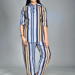 Morchari Digital Printed Top & Trousers Co-Ord Set-picture-25