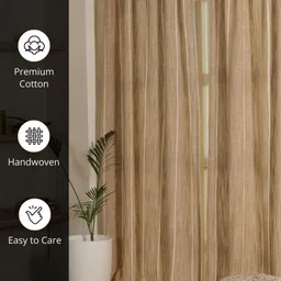 Peepul Tree Beige Door Curtain-image-36