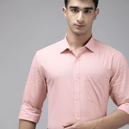 Park Avenue Men Slim Fit Pure Cotton Formal Shirt-picture-13