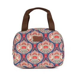 ZOUK Blue Printed Lunch Bag image 2