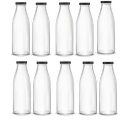 SOMIL Set Of 10 Glass Water Bottle-image-82