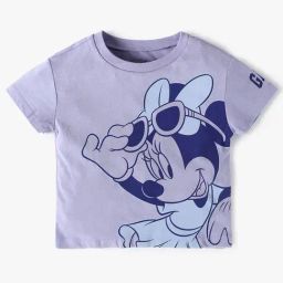GAP Girls Purple Cotton Graphic Top-image-19