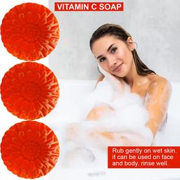 GROOVY Pack Of 3 Vitamin C Soaps - 100 g Each image 3