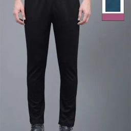 Force NXT Black & Teal Regular Fit Sports Trackpants - Pack Of 2-picture-2