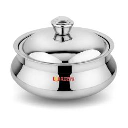 Rudra Safari Double Walled Silver Stainless Steel Casserole 3 L-picture-31