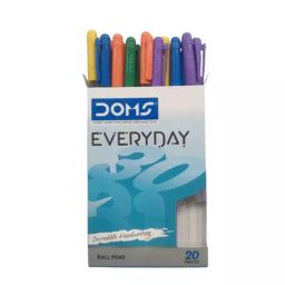 Doms Use & Throw Ball Pen Blue (Pack of 40)-image-32