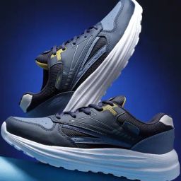Asian Men's Blue Running Shoes-picture-30