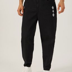 Styli Men Balloon Fit Embroidered Jeans-image-23