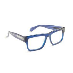 Opium Lightweight Stylish Blue Square Optical Frames for Men-picture-10