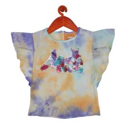 Tiny Girl Purple Embellished Top-image-10