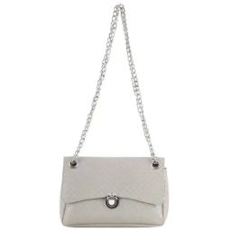 Toteteca White Textured Medium Sling Handbag-9