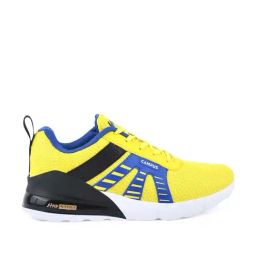 Campus Kids LITTILE JR Yellow & Blue Training Shoes-image-18