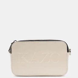 Kazo Off White Small Cross Body Bag-45