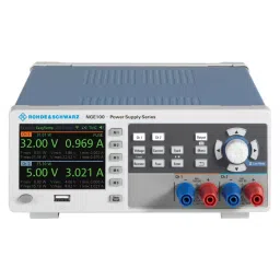 ROHDE & SCHWARZ Power Supply, Bench, 2Ch, 3A, 32V, 66W., NGE102B-23