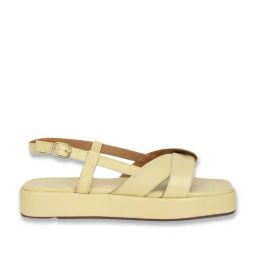 Allen Solly Women's Yellow Back Strap Sandals-82