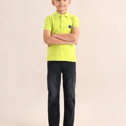 U.S. Polo Assn. Boys Green Cotton Polos-image-88