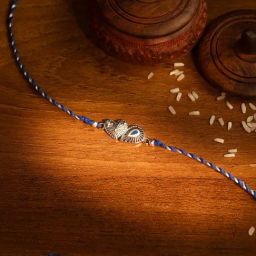 Shaya 925 Silver Rakhi Flexible for Men-image-96