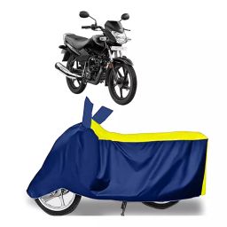 Auto Pearl Two Wheeler Cover for TVS Sport ES BS6 - Yellow, Blue-image-6