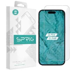 Sprig Tempered Glass Guard for iPhone 16 (Pack of 1)-16