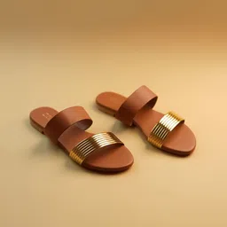 Ozuri Women Embellished Open Toe Flats-68