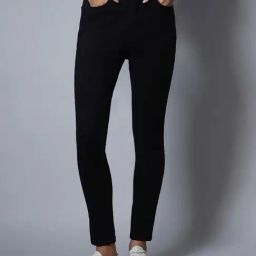 High Star Black Regular Fit High Rise Jeans-image-79