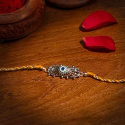 Shaya 925 Silver Rakhi Flexible for Men-image-20