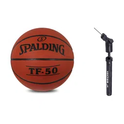Spalding TF-50 Pebbled Basketball With Air Pump-image-62