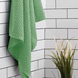 Spaces Genesis Green 400 GSM Cotton Bath Towel-image-51
