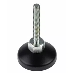 RS PRO M10 Thread Pivot Foot Foot 10 mm 6 mm Groove, 7675840-45