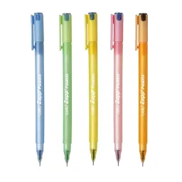 Cello Zapp Pastel Gel Pens Blue & Black Ink, 8907234014938 (Pack of 5)-picture-48