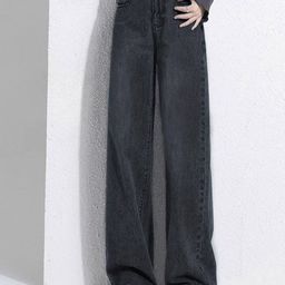 StyleCast Women Straight Fit High-Rise Cotton Clean Look Jeans-picture-32