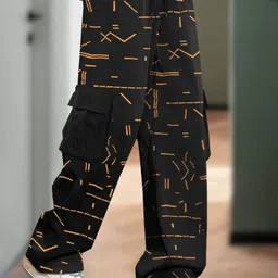 TRIPR Men Cotton Mid-Rise Cargos-image-71