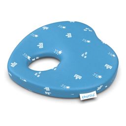 Cherilo Memory Foam Head Shaping Pillow Cherry Shape  - Royal Stars Blue-0