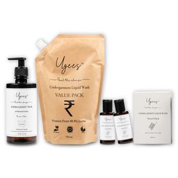 Ugees Ultimate Combo-375ml bottle + 750ml refill pack + 200ml Travel pack-2
