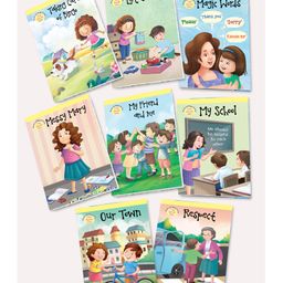 Good & Happy Living The Social Way Series Books (Set of 8) Kids Learning Social Responsibilities in Short Stories Books Ages 3 - 8 YearsEnglish-15
