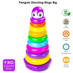 Ratnas Penguin Rings Stacking Super Toy Multicolor - 13 Pieces-17