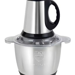 COZY VIBES Meat Grinder Electric 3L Multifunctional Food Chopper with Sharp Blades and Stainless Steel Bowl Food Processor for Vegetables, Salsa and More-PACK OF 1 - COLOR MAY VARY-image-21