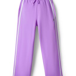 Pine active Full Length Super Stretch Track Pant with Tape Detailing - Violet-image-26