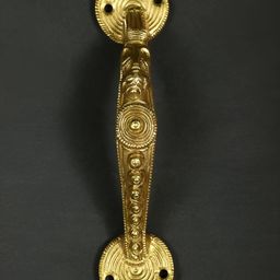 Exotic India Textured Brass Door Handles-22