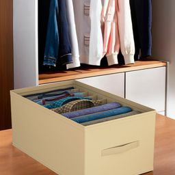 Kuber Industries Brown Set of 3 Regular Drawer Organiser Organisers-4